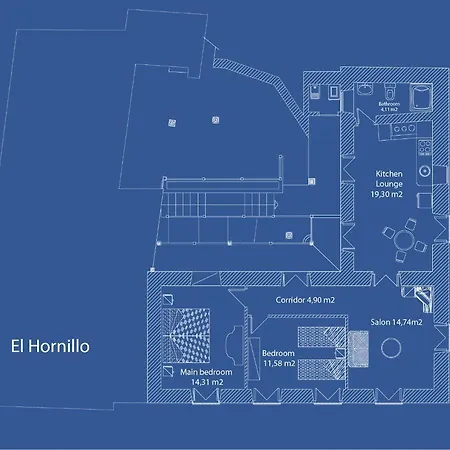 וילה El Hornillo וייהרמוסו